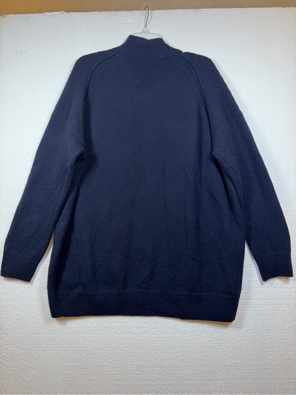 Vince sweater women’s 200% Cashmere ribbed cardigan draped open front sz M